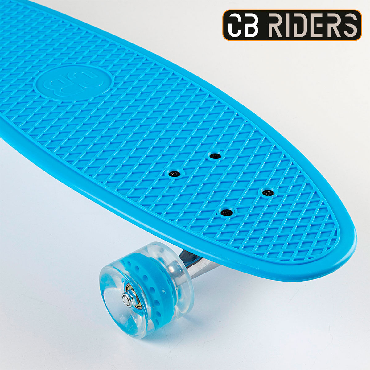 Monopatín CB Riders eje aluminio +6A azul 5