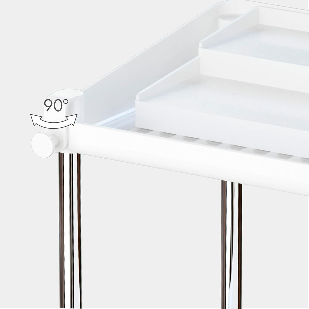 Pack-de-2-estanterias-2-alturas-bandeja-extraible-blanco-255x375x19cm-detalle