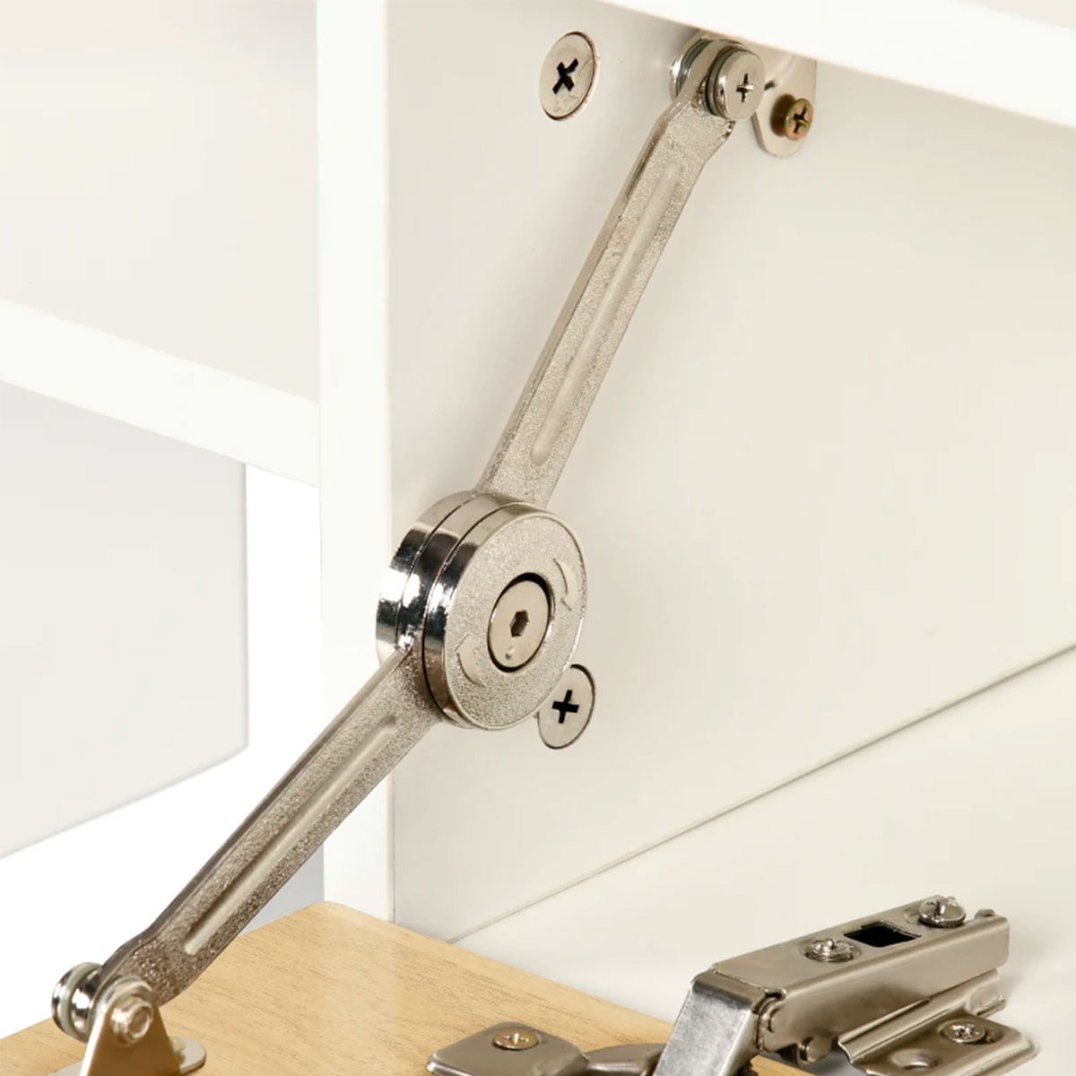 Mueble-de-TV-Sturt-Homcom---2-estantes-de-pared-blanco-natural-detalle