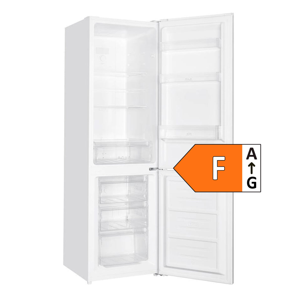 Frigorífico combi KC8445 Kunft No Frost 253L F blanco 180 cm detalle F
