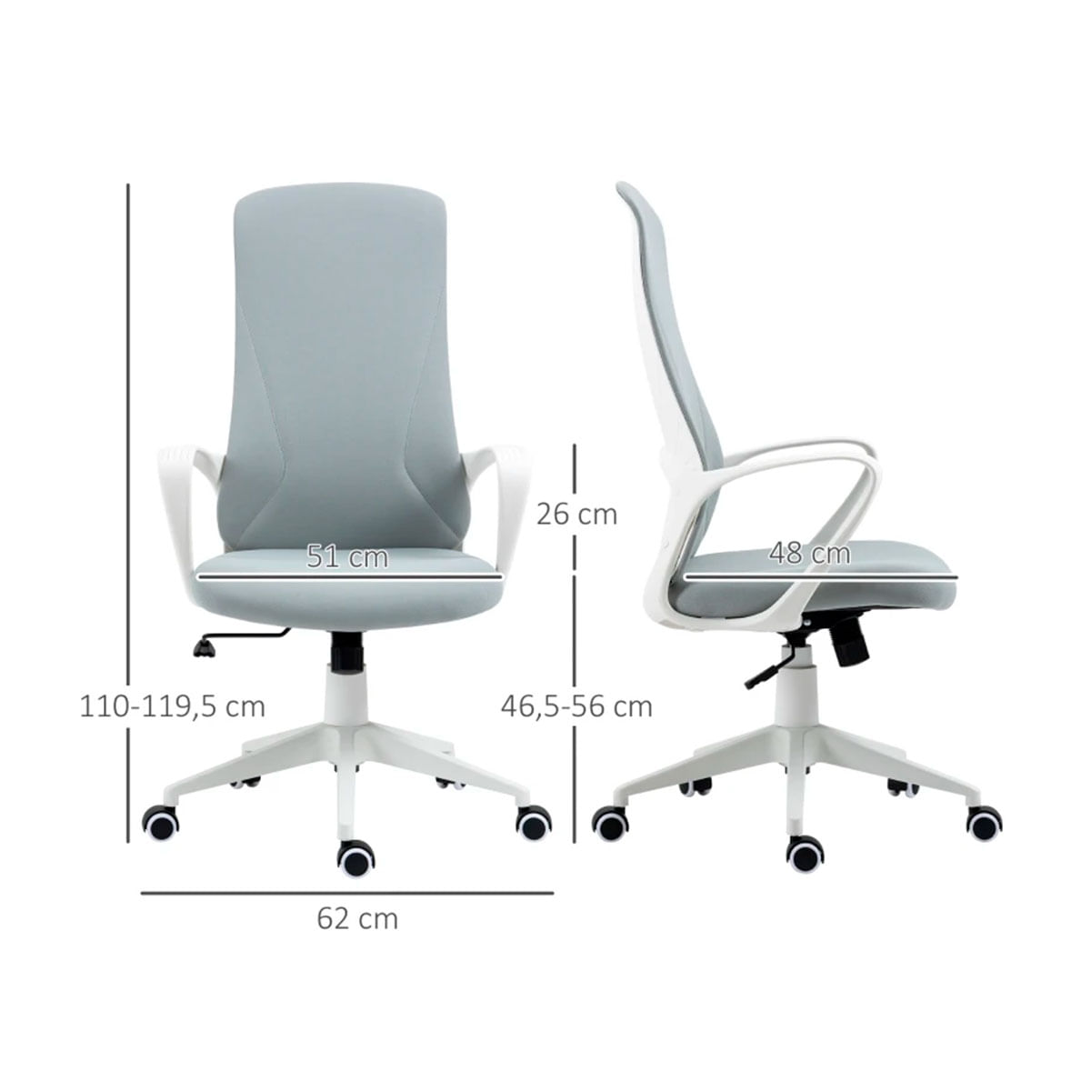 Silla-de-oficina-Porto-Vinsetto-ajustable-basculante-gris-claro-110-1195x62x56-cm