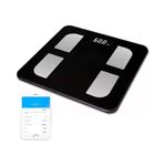 Bascula-digital-Longfit-Care-multifuncion-Bluetooth-negro-30x30cm-aplicacion