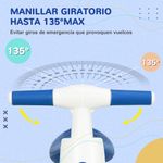Bicicleta sin pedales Aiyaplay sillín ajustable +18M azul 4
