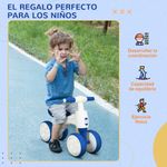 Bicicleta sin pedales Aiyaplay sillín ajustable +18M azul 7