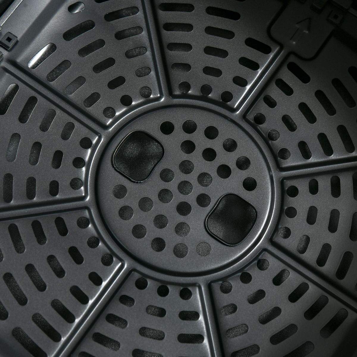 Freidora de aire Crispy Homcom 6,5L 1800W negro 9