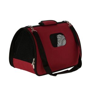 Bolsa transportín pequeñas mascotas con asa 25x25x43 cm