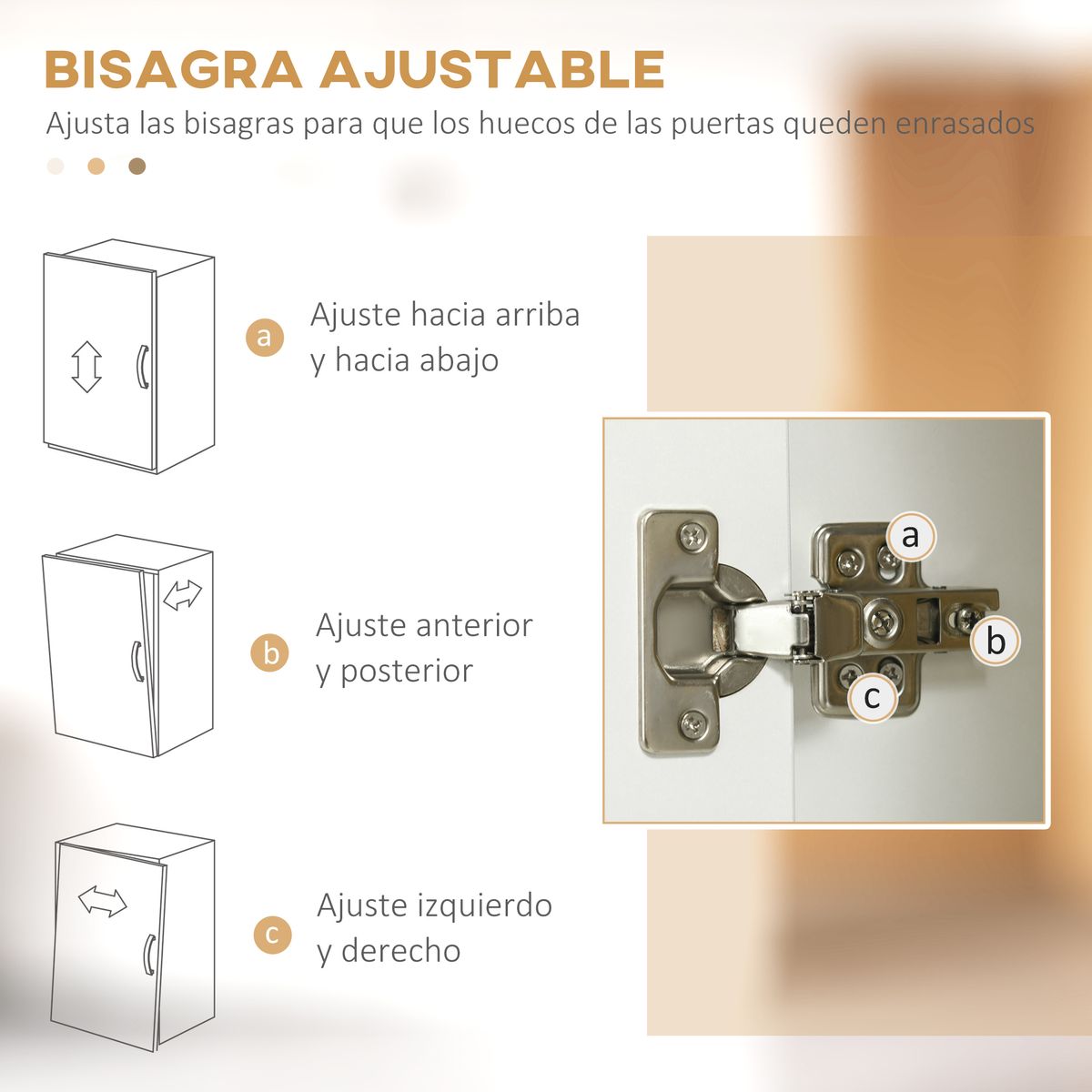 Mueble de cocina Paros Homcom 4 puertas blanco 180x70x40 cm 6