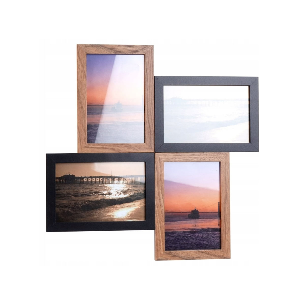 Marco-collage-4-fotografias-natural-negro-245x365-cm-frontal