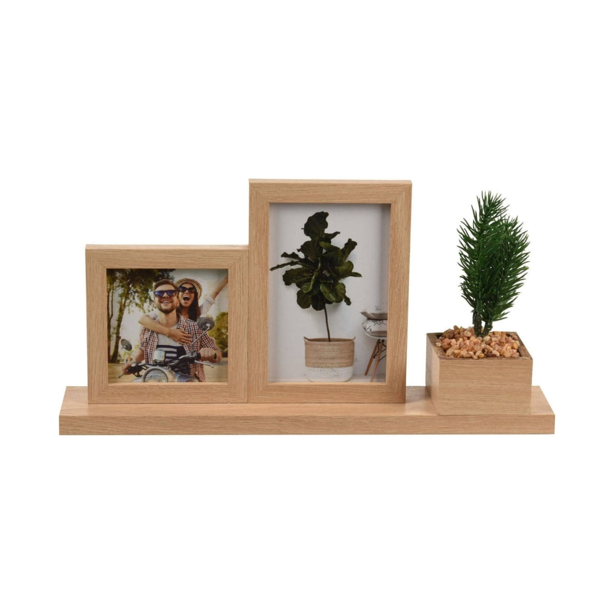 Portafotos-2-fotografias-con-planta-decorativa-marron-19x37x7-cm-fondo-blanco