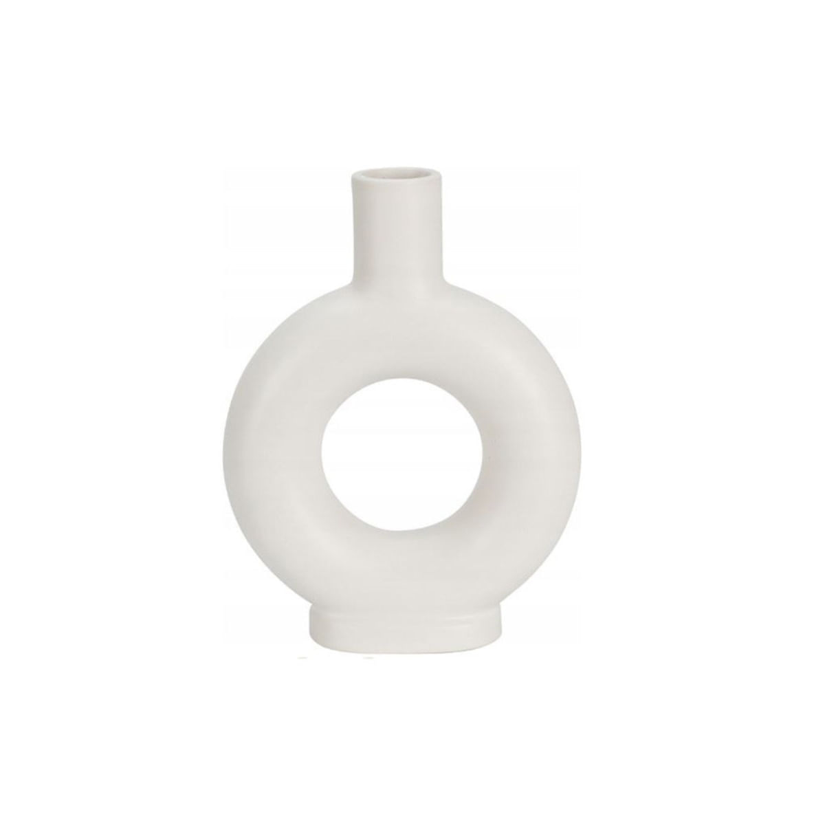 Portavelas-ovalado-ceramica-blanco-18cm-fondo-blanco