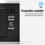 Microondas encastrable Speedybake Plus 6120 Universal Blue 700W función grill negro funcion combi