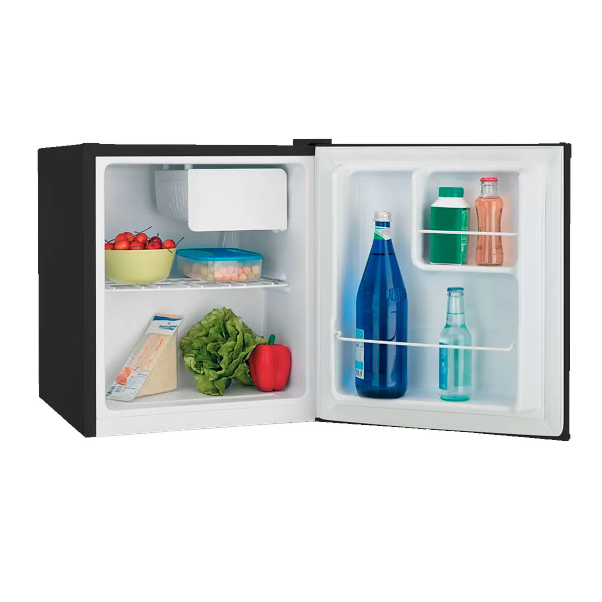 Frigorífico Infiniton CL-42L5WED cíclico 41L 1 puerta E negro 51,5 cm  detalle interior