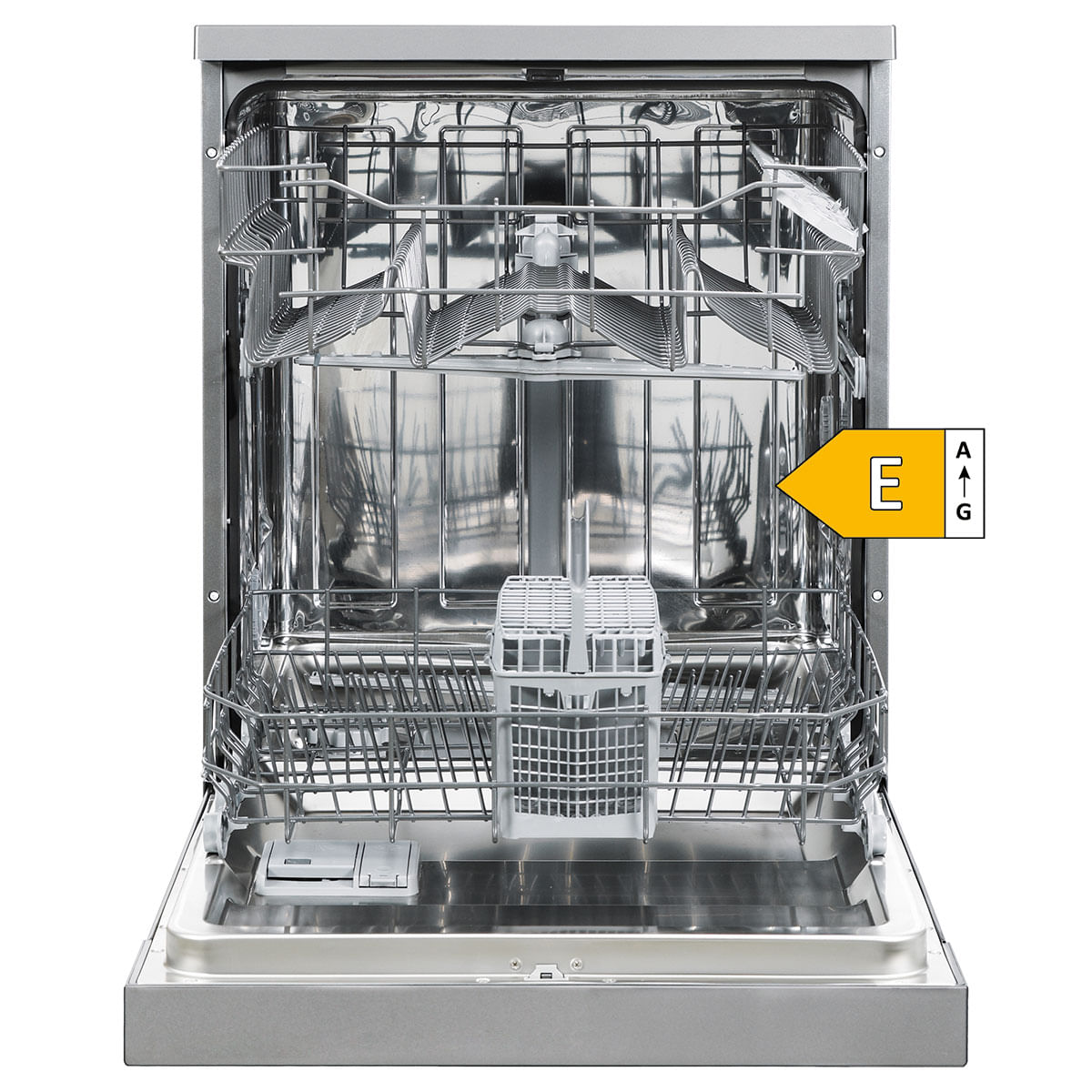 Lavavajillas Svan SJ12600EX 12 cubiertos 2 bandejas inox 59,8 cm 2