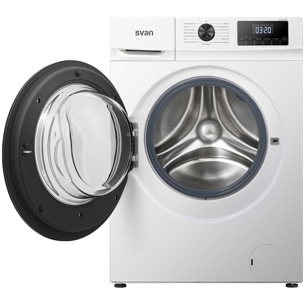 Lavadora/secadora Svan SLS96400AIDVB 9kg/6kg 1400 rpm 15 programas A/D 84,5 cm 2