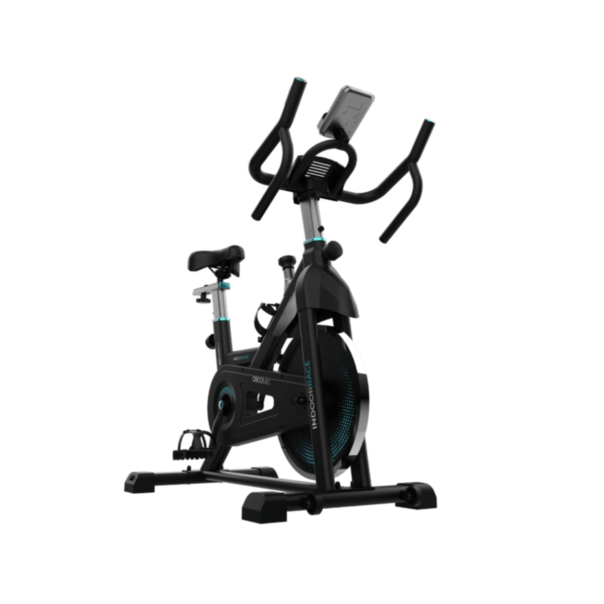 bicicleta-estatica-cecotec-drumfit-indoor-20000-race-pantalla-lcd-sillin-ajustable-frontal