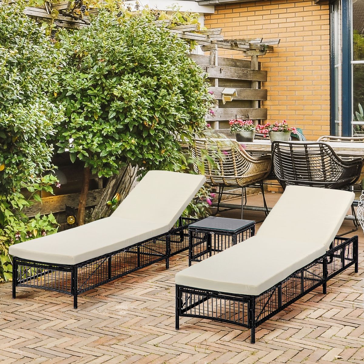 Piscina Groenlandia Gre redonda pared acero estilo nórdico Ø460x132 cm animada
