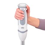 Batidora de mano Braun MQ5200WH 21 velocidades 1000W blanca/inox detalle velocidades