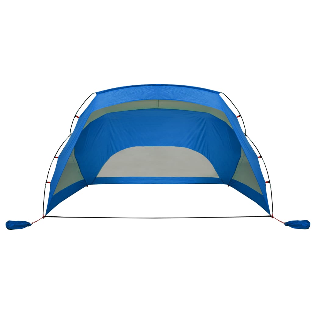 Tienda de playa Taiffa tafetán azul 170-148x274x178 cm frontal
