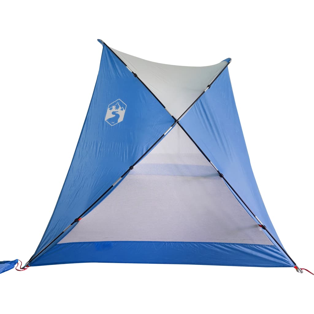 Tienda de playa Taiffa tafetán azul 170-148x274x178 cm cenital