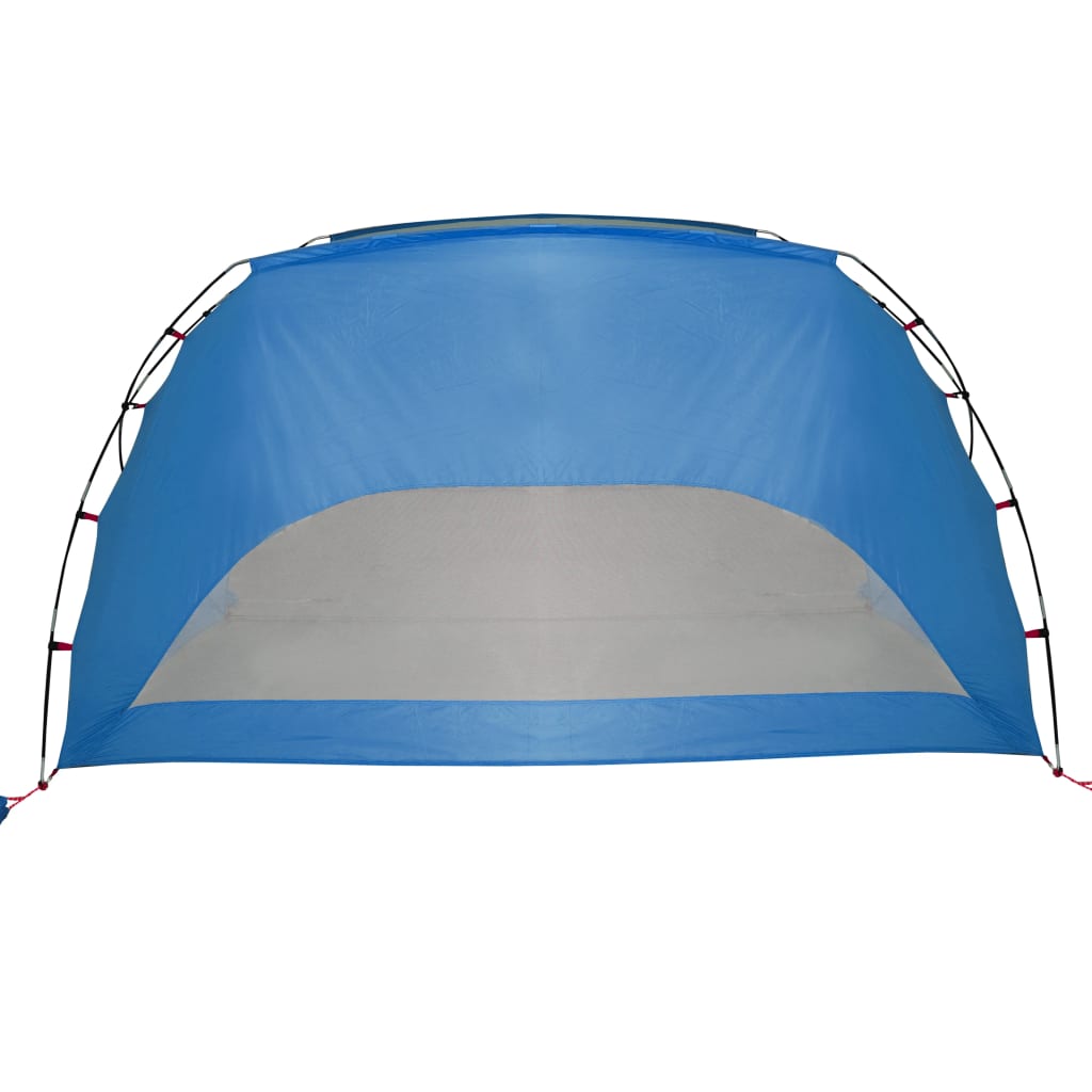 Tienda de playa Taiffa tafetán azul 170-148x274x178 cm posterior