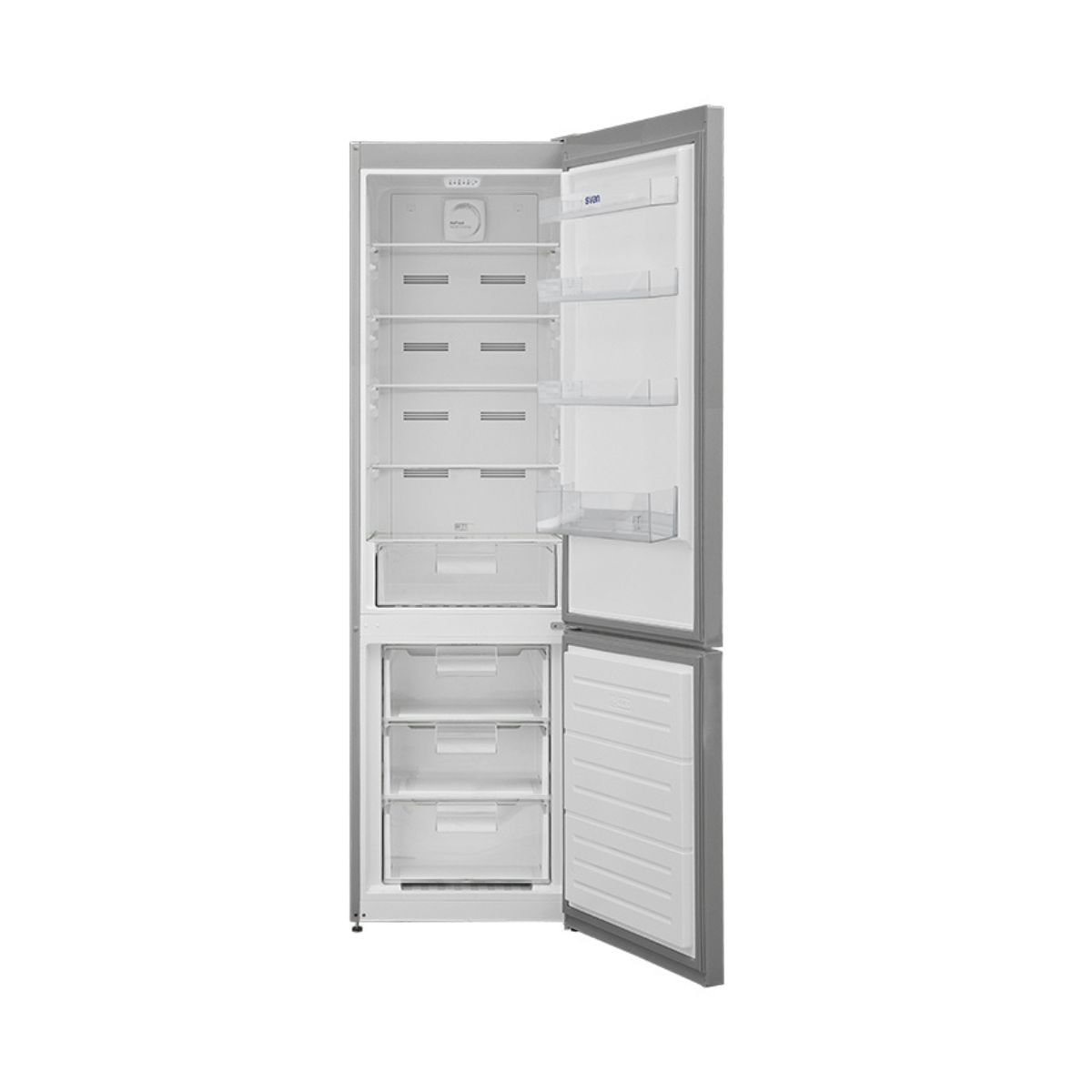 Frigorifico-combi-Svan-SC2601ENFX-NoFrost-327L-E-inox-201-cm-interior