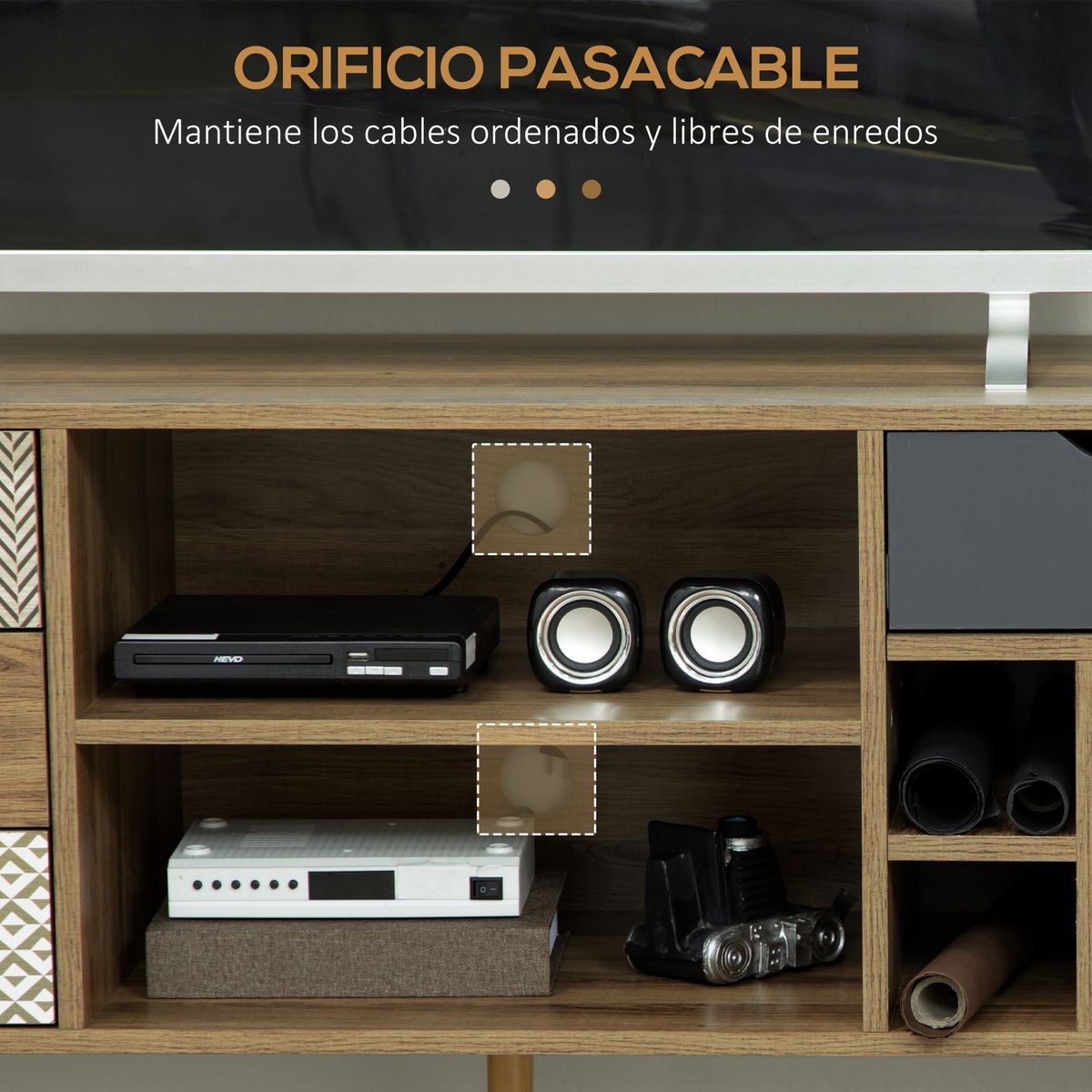 Mueble-bajo-de-TV-Exotic-Homcom-estilo-boho-marron-64x120x39-cm-interior
