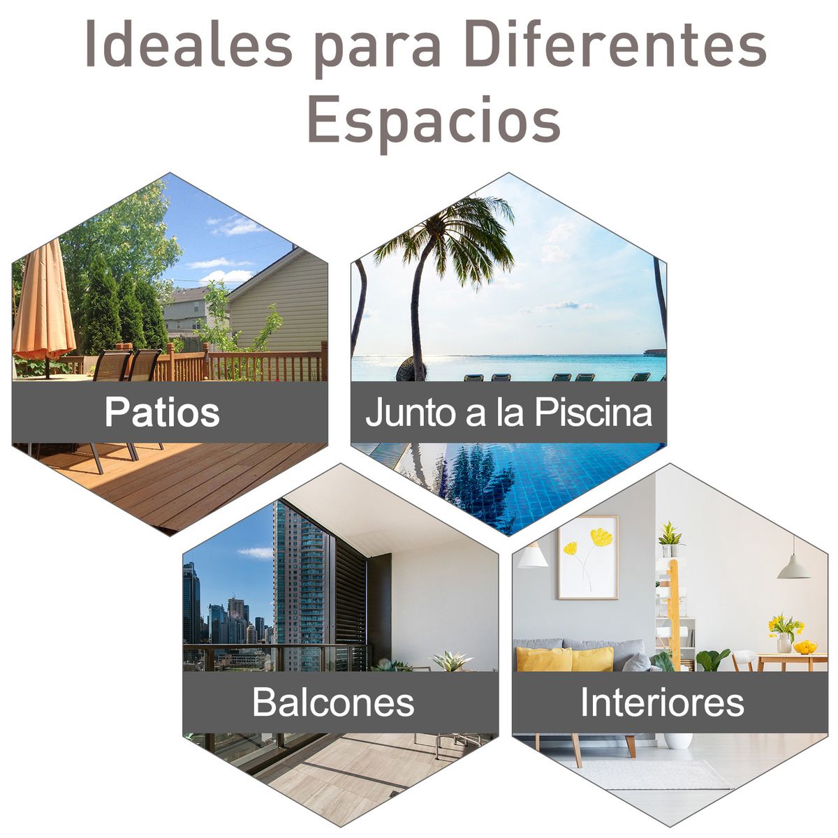 Pack de 2 sillas Melak Outsunny para exterior plegables negro 94x58x64 cm internet