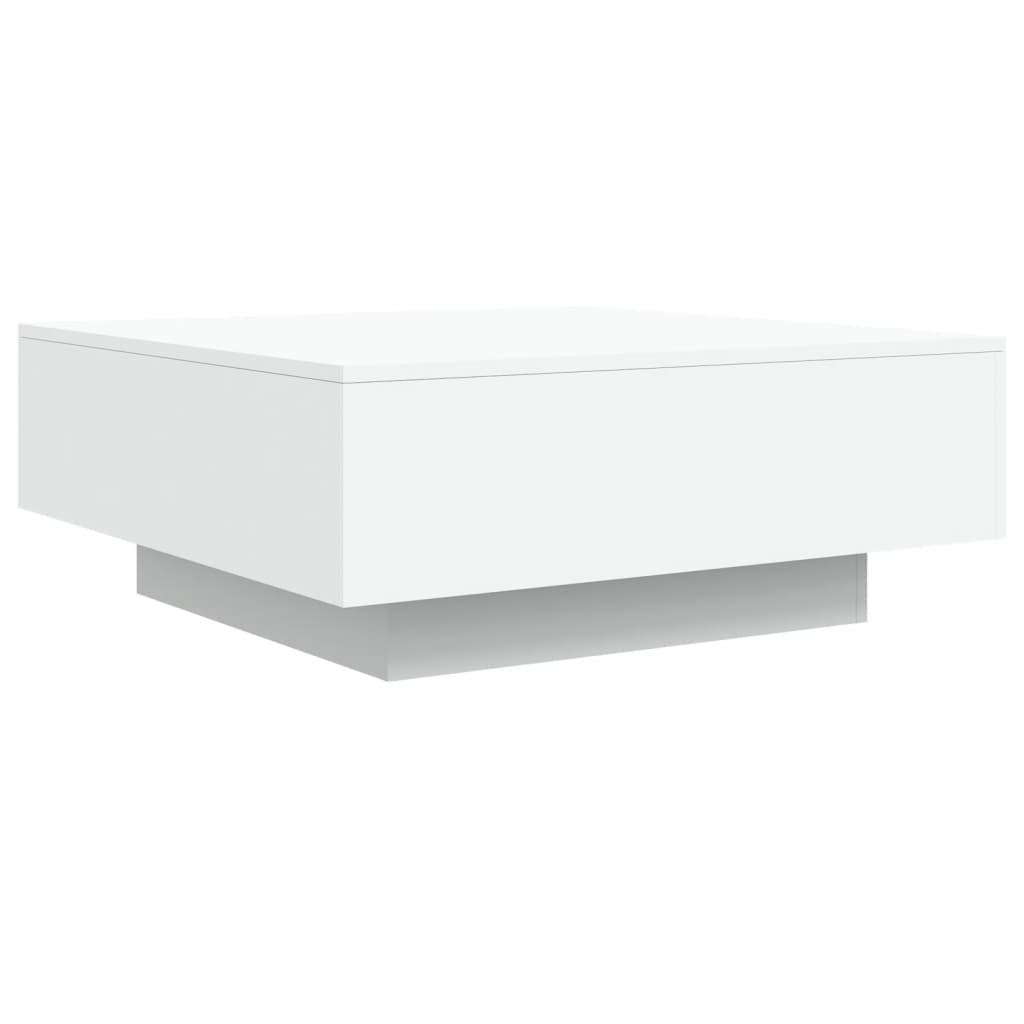 Mesa de centro Lorca blanco 31x80x80 cm fondo blanco