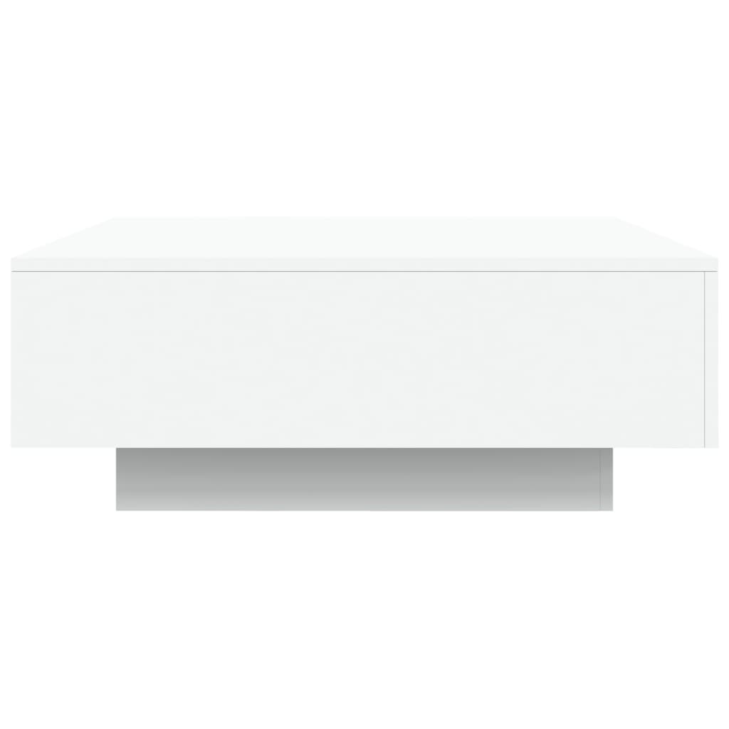 Mesa de centro Lorca blanco 31x80x80 cm frontal
