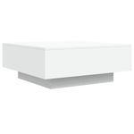 Mesa de centro Lorca blanco 31x80x80 cm lateral