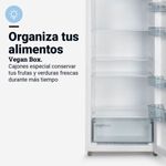Frigorífico de 2 puertas Volta 6047W Universal Blue cíclico 239L F blanco 160 cm 3