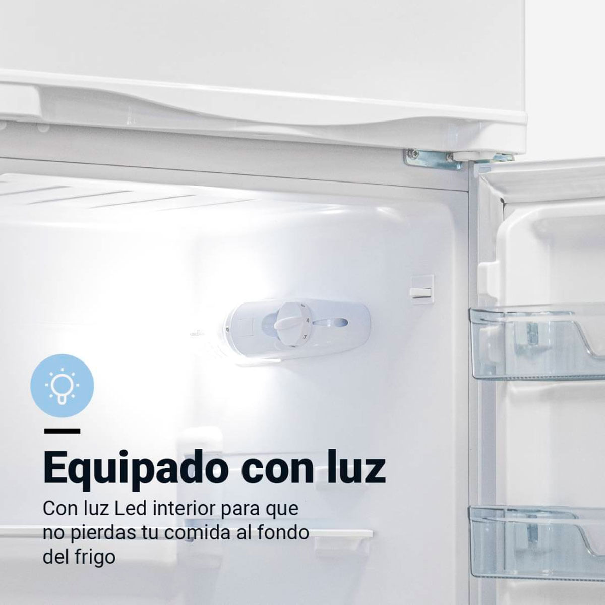 Frigorífico de 2 puertas Volta 6047W Universal Blue cíclico 239L F blanco 160 cm 4