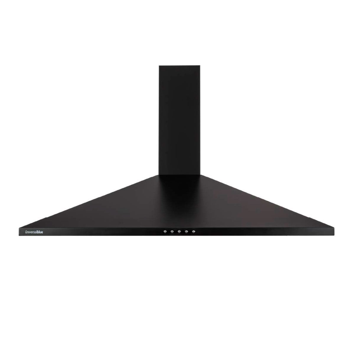 Campana piramidal Everest 6090B Universal Blue 120W 450m3/h C negro 90 cm 2