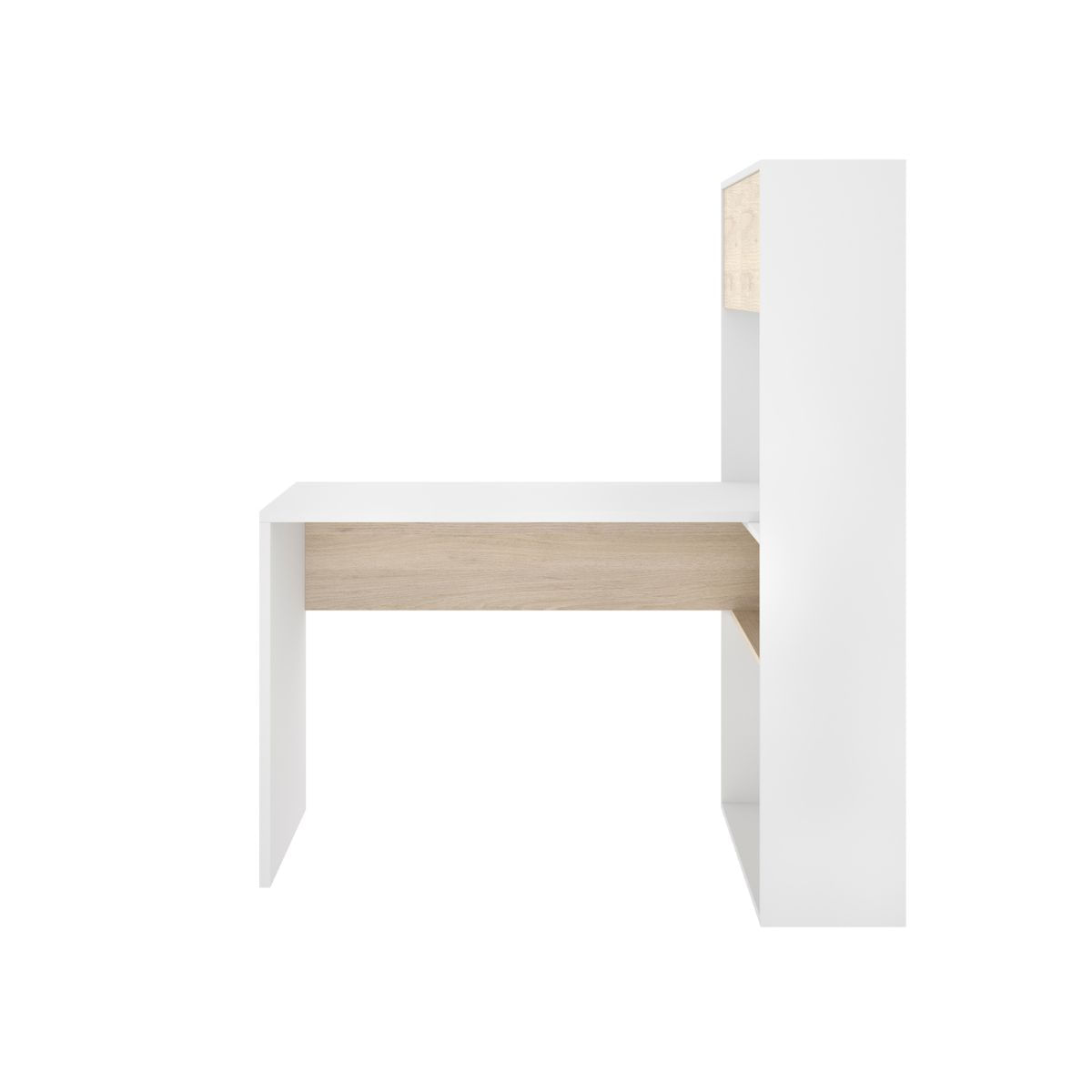 Escritorio-Flexo-con-estante---armario-blanco-natural-143x72x102-cm-posterior