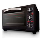 Horno de sobremesa Grunkel HR-28N RM 1600W 28L con accesorios negro