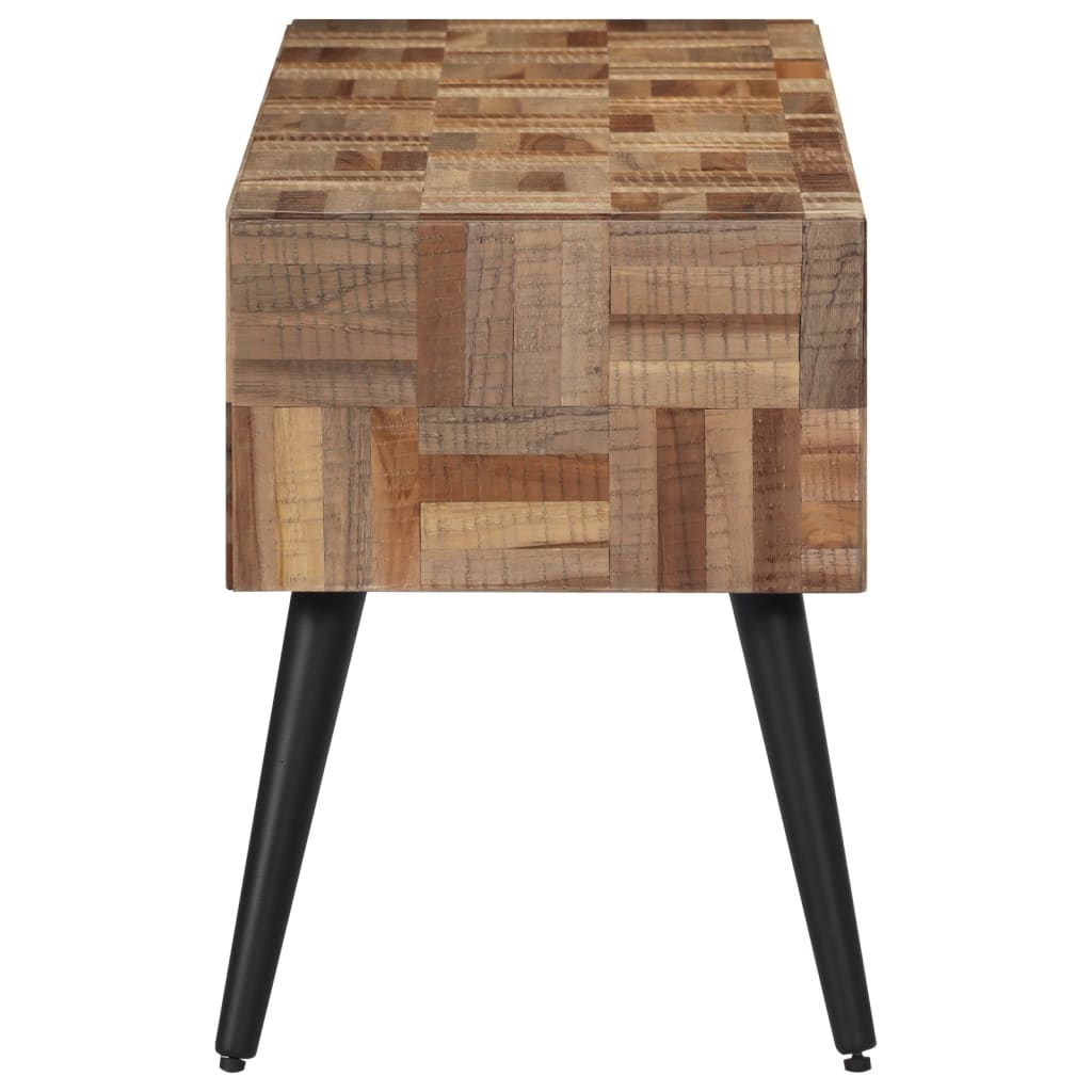 Banco Efendi teca reciclada natural 45x110x35 cm 3
