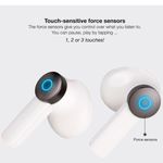 Auriculares inalámbricos TooQ Bender TQBWH-0031W con estuche de carga blanco 4