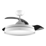 Ventilador de techo retráctil Cecotec EnergySilence Aero 4280 Invisible 40W blanco Ø106 cm