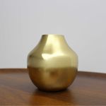 Set-de-3-jarrones-Pubol-metal-dorado-10-14-20-cm-jarron-pequeño
