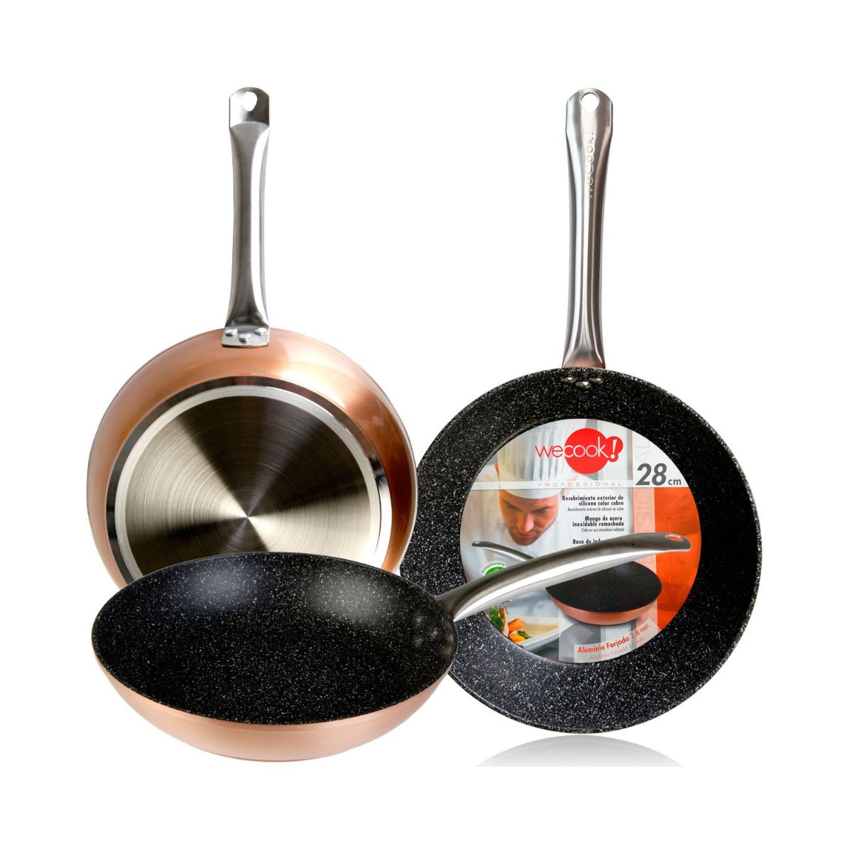 Sarten-Wecook-Professional-aluminio-fojado-Ø20-cm-conjunto