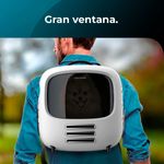 Mochila transportín Cecotec Pumba 1800 Travel Fan mascotas hasta 8kg blanco 7