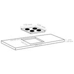 Placa-de-induccion-Vida-XL-7000W-4-zonas-control-tactil-77-cm-medidasm-medidad