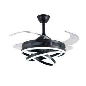 Ventilador de techo Sfera Bel Air 72W aspas retráctiles mando a distancia Ø108 cm