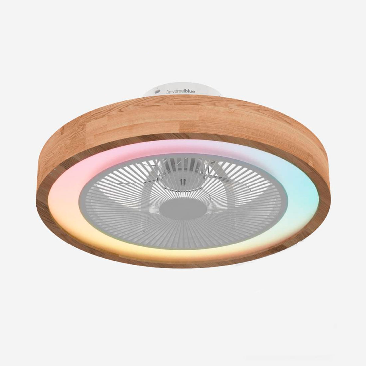 Ventilador de techo Tramontana 6051W/D Universal Blue luz RGB función WiFi blanco/natural Ø50 cm 2