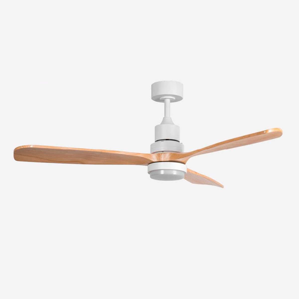 Ventilador de techo ALM 6056W Universal Blue 3 aspas control WiFi blanco/natural Ø142 cm 2