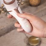 Lima eléctrica Cecotec Bamba SkinCare 3 discos intercambiables blanco/rosa 3