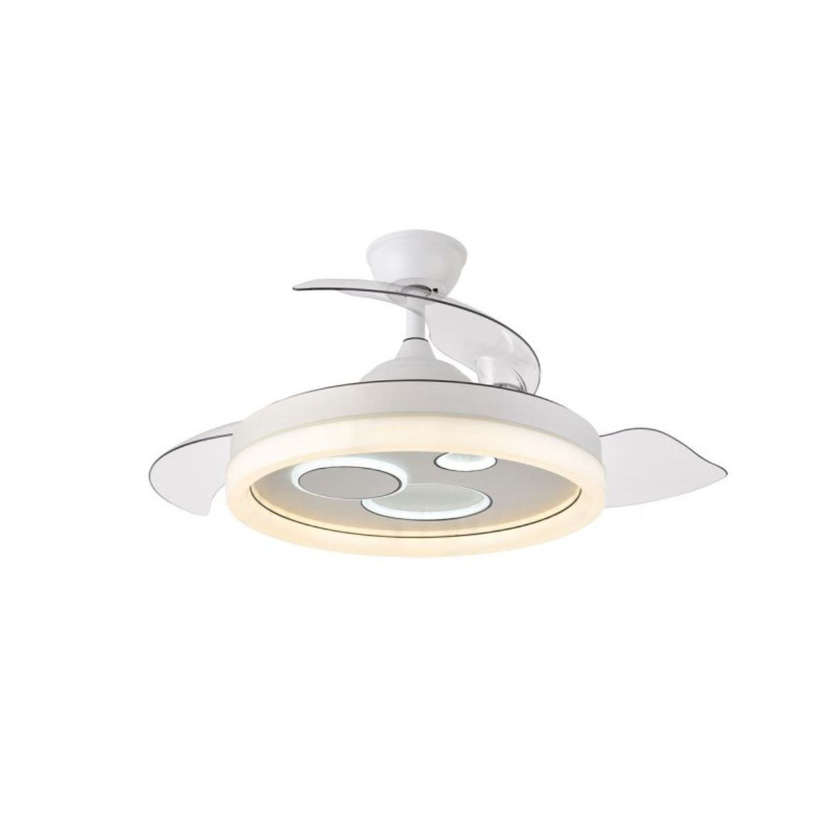 Ventilador-de-techo-Dafne-Bel-Air-72W-4-aspas-retractiles-blanco-Ø108-cm-luz-calida