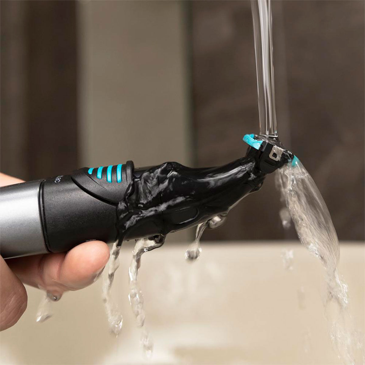 Máquina de afeitar Cecotec Bamba PrecisionCare Extreme 5in1 500mAh con accesorios negro 6