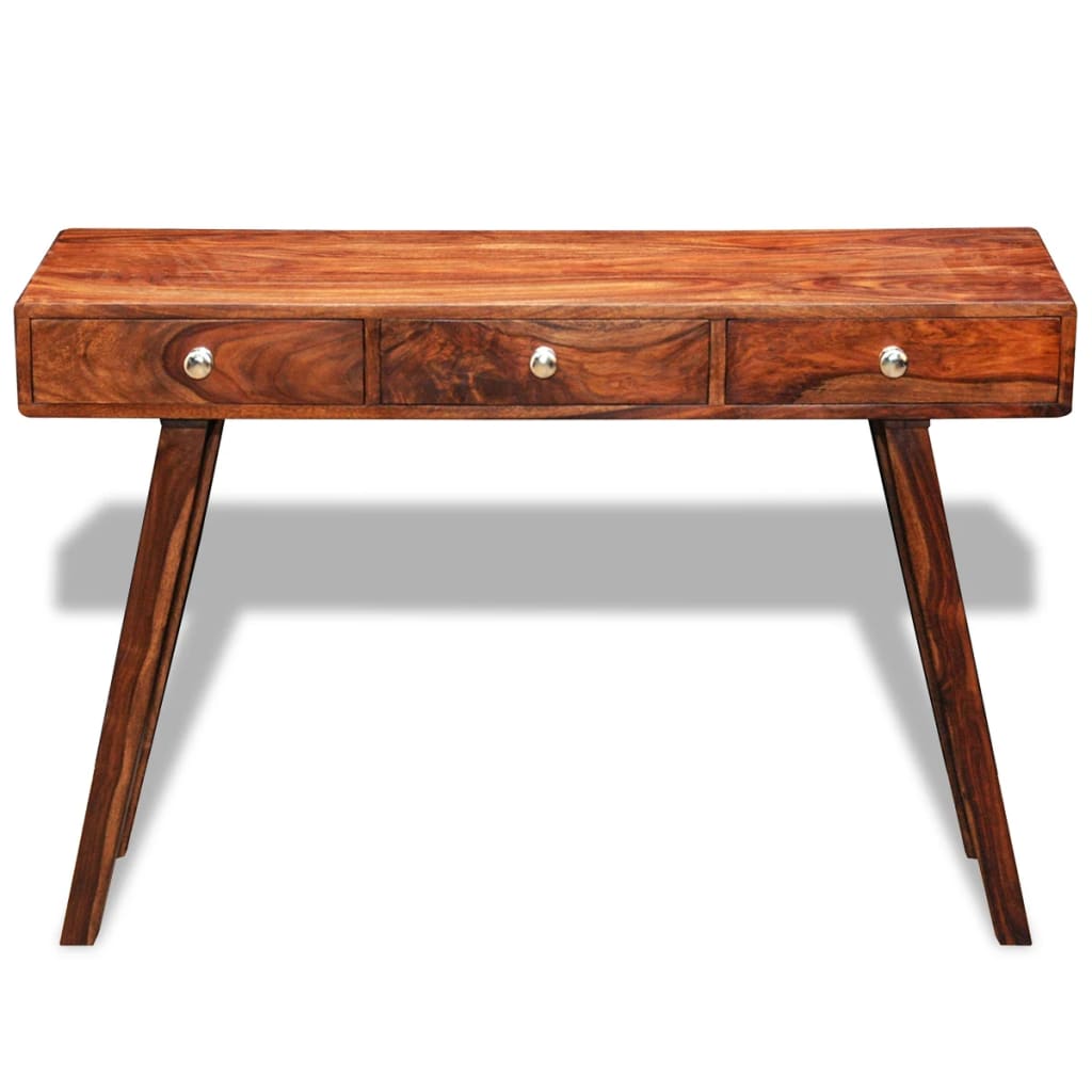 Consola recibidor Kalm madera maciza de sheesham natural 76x116x42 cm 3