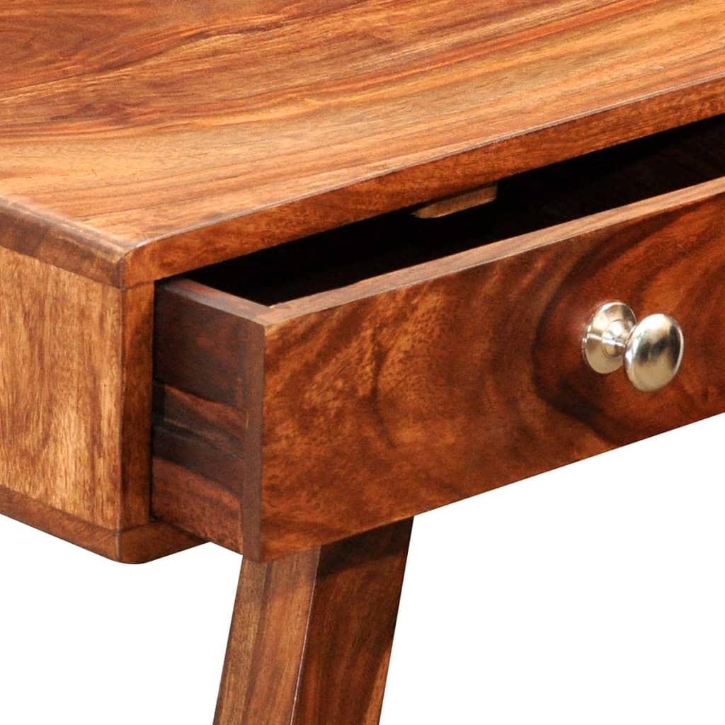 Consola recibidor Kalm madera maciza de sheesham natural 76x116x42 cm 4